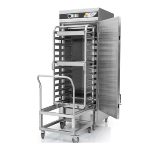 RC-12A+Cart ตู้นึ่งไอน้ำไฟฟ้า 12 ถาด พร้อมรถเข็น
