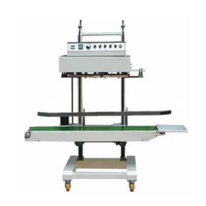 QLF-1680 เครื่องซีลถุงพลาสติกแนวตั้งแบบสายพาน